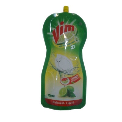 High barrier spouted stand up juice bags