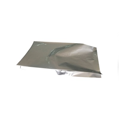 Metallized plastic bag unprinted