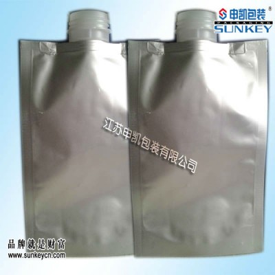 Non-breakage reusable plastic food spout pouch