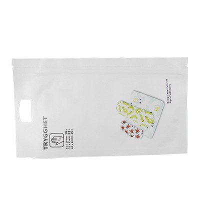 China manufacturers zip lock aluminum foil bag